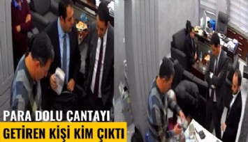 Para dolu çantayı getiren kişi Şişli Belediye Başkan yardımcısı çıktı