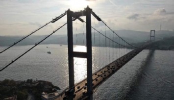 15 Temmuz Şehitler Köprüsü 3 gün trafiğe kapatılacak