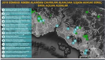 İstanbul'da 10 bin futbol sahası büyüklüğünde askeri alan rant kurbanı oldu