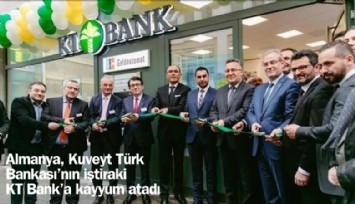 Almanya'da Kuveyt Türk'ün iştiraki KT Bank'a kayyum atandı