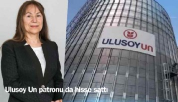 Borsada yine patron satışı: Ulusoy Un patronu da hisse sattı