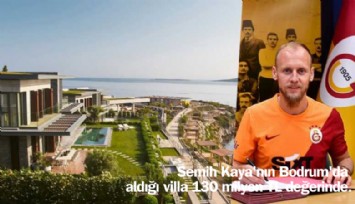 İşte Semih Kaya'nın Bodrum'da aldığı 130 milyon liralık o villa