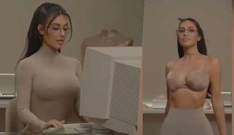 Kim Kardashian'ın sütyen reklamı çevrecileri kızdırdı