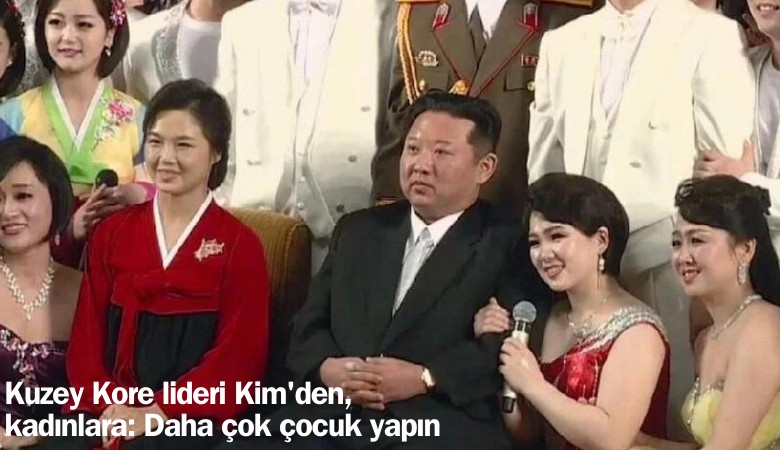 Kuzey Kore lideri Kim'den kadınlara: Daha çok çocuk yapın