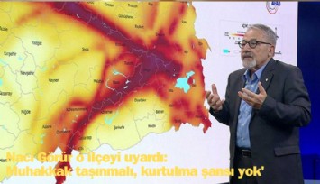 Prof. Naci Görür o ilçeyi uyardı: Kurtulma şansı yok