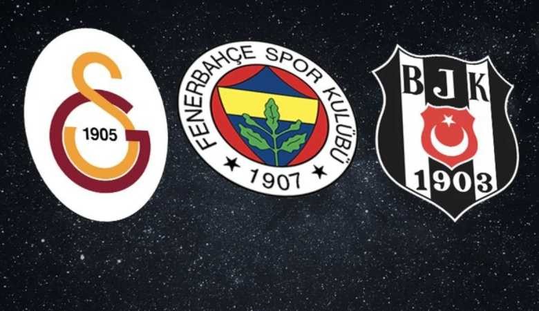 İşte Galatasaray, Fenerbahçe ve Beşiktaş'ın muhtemel rakipleri