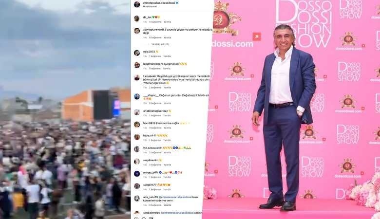 Dosso Dossi Ahmet Eraslan neden Ağrı Dağı'nı 'Ararat' diye paylaşıyor?