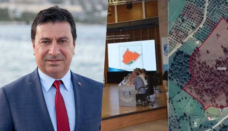 Bodrum Belediyesi'nden CHP'liye ait ormanlık alana imar izni