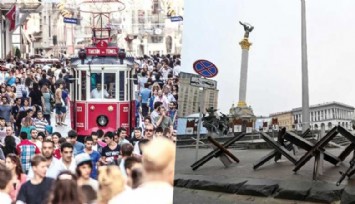 İstanbul, Kiev'le yarışıyor: Orada savaş var, bizde ne var?