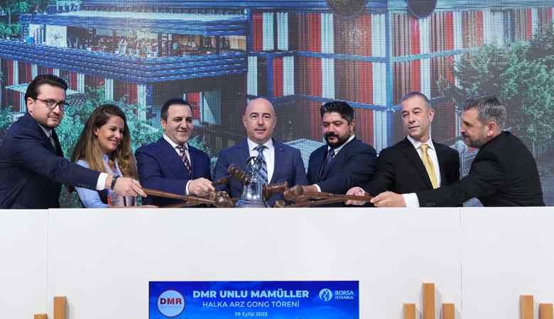 Borsada gong DMR Unlu Mamüller için çaldı