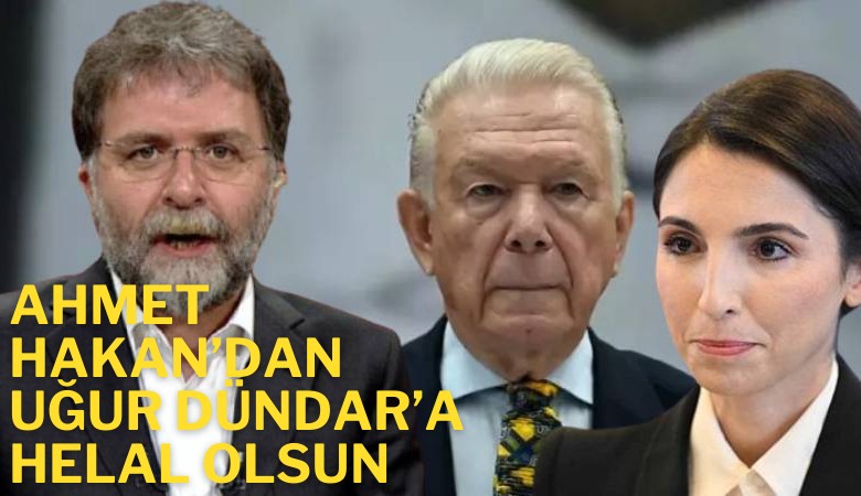 Ahmet Hakan'dan Gaye Erkan'ı savunan Uğur Dündar'a: Helal olsun