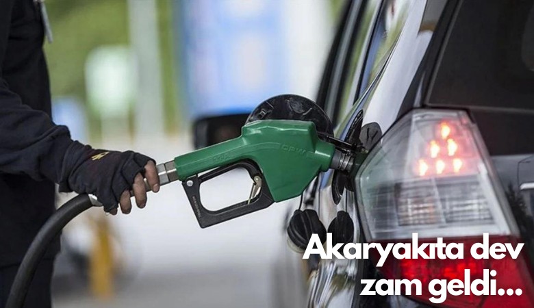 Akaryakıta dev zam geldi: Benzin, motorin ve LPG'ye zam