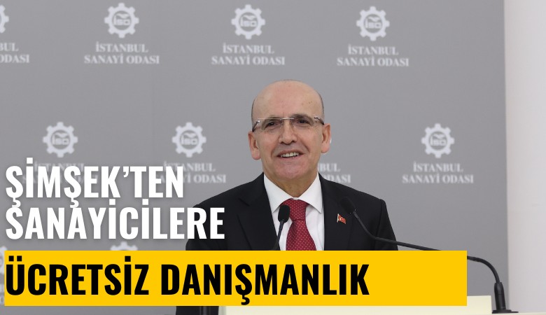 Bakan Şimşek'ten sanayicilere 35 milyar dolarlık kaynak için ücretsiz danışmanlık