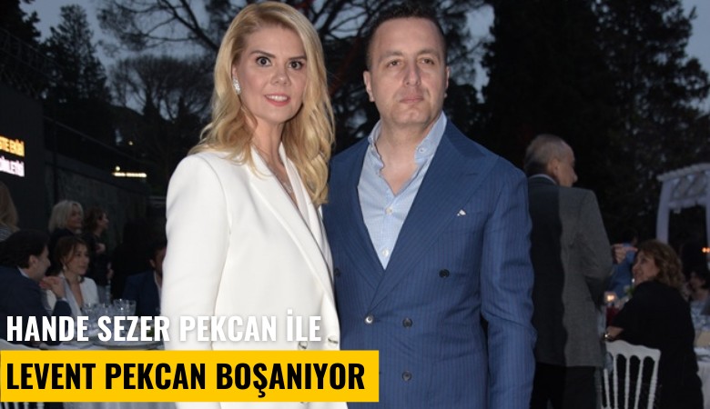 Cemiyet dünyasının ünlü isimlerinden Hande Sezer Pekcan ile Levent Pekcan boşanıyor