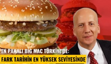 En pahalı Big Mac Türkiye'de: Fark tarihin en yüksek seviyesinde