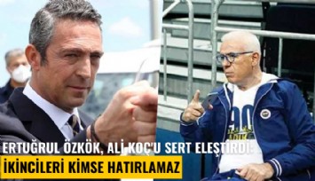 Ertuğrul Özkök, Ali Koç'u sert eleştirdi: İkincileri kimse hatırlamaz