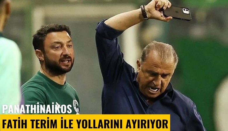 Panathinaikos Fatih Terim ile yollarını ayırıyor