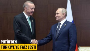 Putin'den Türkiye'ye faiz jesti