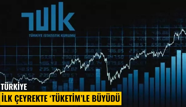 Türkiye ilk çeyrekte 'tüketim'le büyüdü