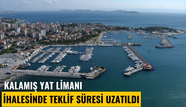 Kalamış Yat Limanı ihalesinde teklif süresi uzatıldı