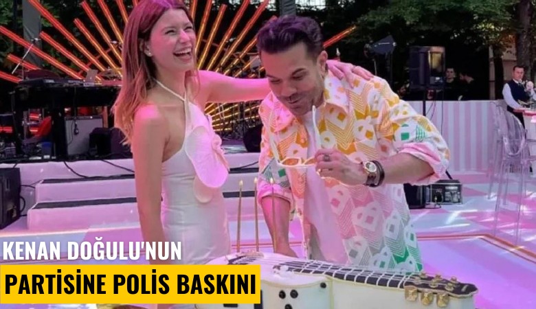 Kenan Doğulu'nun partisine polis baskını