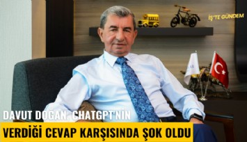 Davut Doğan, ChatGPT'nin verdiği cevap karşısında şok oldu