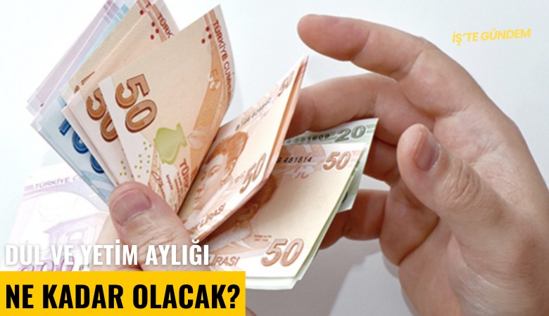 Dul ve yetim aylığı ne kadar olacak?