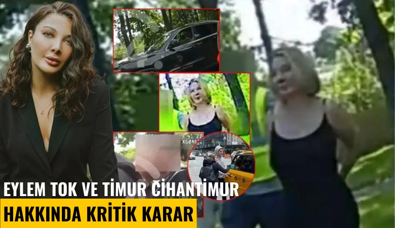 Eylem Tok ve Timur Cihantimur hakkında kritik karar