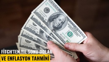 Fitch'ten yıl sonu dolar ve enflasyon tahmini