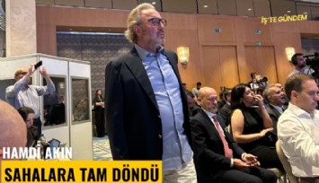 Hamdi Akın sahalara tam döndü