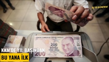 KKM'de yıl başından bu yana ilk