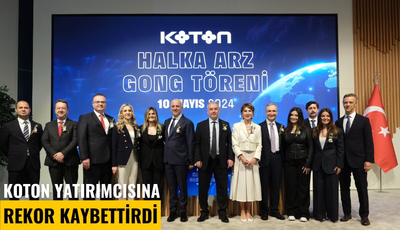 Koton yatırımcısına rekor kaybettirdi