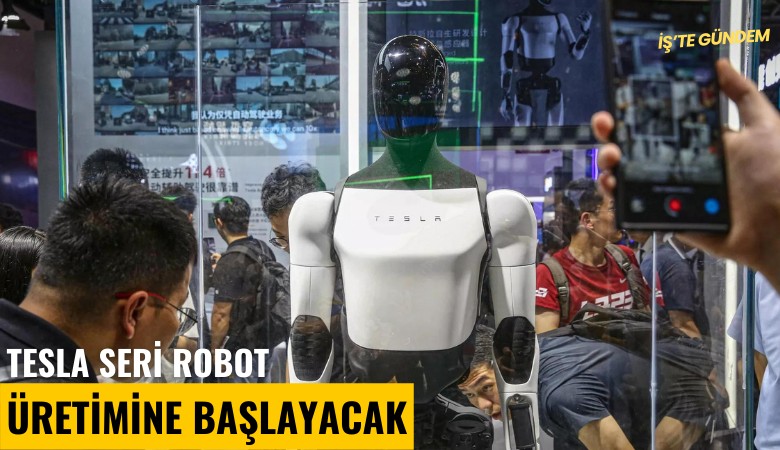 Tesla seri robot üretimine başlayacak