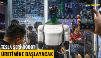 Tesla seri robot üretimine başlayacak