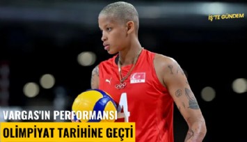 Vargas'ın performansı Olimpiyat tarihine geçti