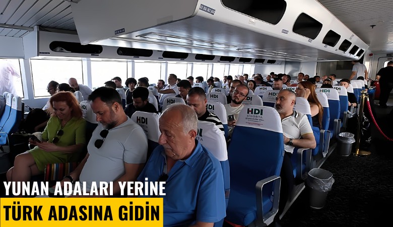 Yunan adaları yerine Türk adasına gidin