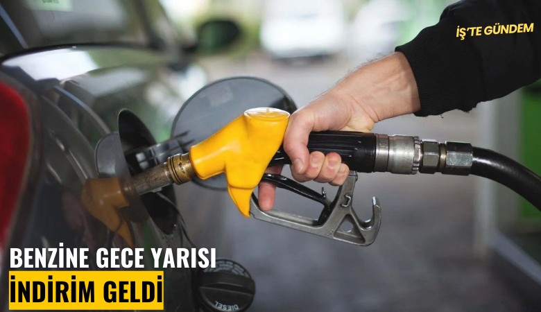 Benzine gece yarısı indirim geldi