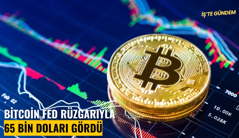 Bitcoin FED rüzgarıyla 65 bin doları gördü