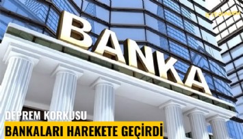 Deprem korkusu bankaları harekete geçirdi, verileri taşıyorlar