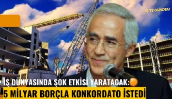 İş dünyasında şok etkisi yaratacak: Yenigün 5 milyar borçla konkordato istedi