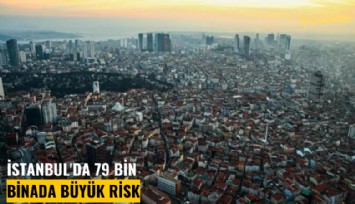 İstanbul'da 79 bin binada büyük risk