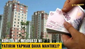 Konuta mı, mevduata mı yatırım yapmak daha mantıklı? Uzmanı anlattı