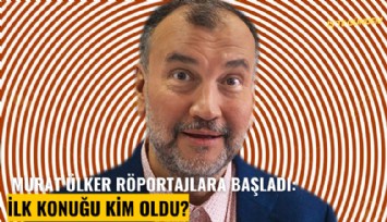 Murat Ülker röportajlara başladı: İlk konuğu kim oldu?