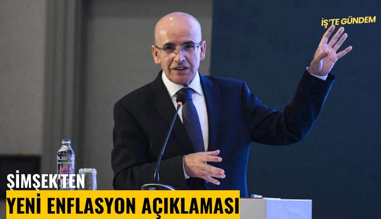 Şimşek'ten yeni enflasyon açıklaması