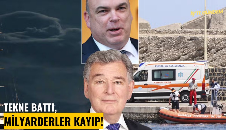 Tekne battı, milyarderler kayıp!