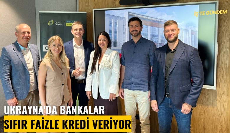 Ukrayna'da bankalar sıfır faizle kredi veriyor