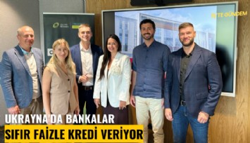 Ukrayna'da bankalar sıfır faizle kredi veriyor