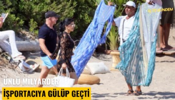 Ünlü milyarder işportacıya gülüp geçti