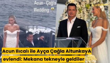 Acun Ilıcalı ile Ayça Çağla Altunkaya evlendi: Nikahta sürpriz isimler