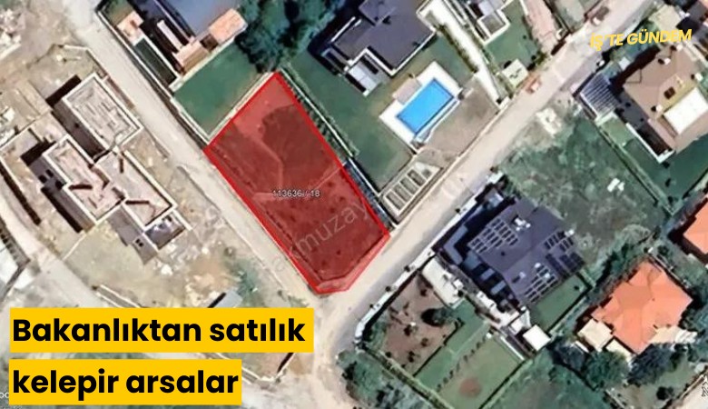 Bakanlıktan satılık kelepir arsalar